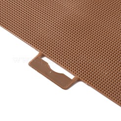 プラスチック製クロスステッチ生地シート  メッシュキャンバスシート  刺繍用  糸細工  ニットとかぎ針編みのプロジェクト  長方形  シエナ  295x211x1mm&nbsp;DIY-WH0374-04E