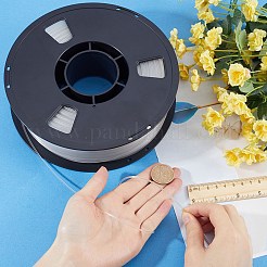 330m蓄光petg 3dプリンターフィラメント  3Dプリンターの消耗品  透明  1.7mm  約360.89ヤード（330m）/ロール&nbsp;OCOR-WH0071-94A