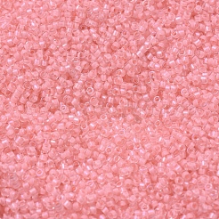 MIYUKIデリカビーズ  シリンダー  日本製シードビーズ  11/0  （db0070)ローズピンクの裏地  1.3x1.6mm  穴：0.8mm  約2000PCS /ボトル  10 G /ボトル&nbsp;SEED-JP0008-DB0070