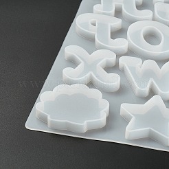 Diyキーホルダー作成キット  DIYのアルファベットとマークのシリコン型を含む  ミニツイストドリルビットセット  鉄製キーホルダー＆スクリューアイピンペグベイル＆オープン丸カン  スエード調タッセルパーツ  ミックスカラー&nbsp;DIY-YW0006-61