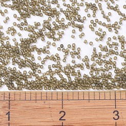 MIYUKIデリカビーズ  シリンダー  日本製シードビーズ  11/0  （db0384)マット透明スモーキークォーツ光沢  1.3x1.6mm  穴：0.8mm  約20000個/袋  100 G /袋&nbsp;SEED-J020-DB0384