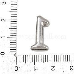 304ステンレスペンダント  フィギュアチャーム  ステンレス鋼色  数1  20x10x5.5mm  穴：3x2mm&nbsp;LS-STAS-P402-01P-01