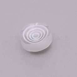 ミレフォイリガラスビーズ  チップ  ホワイト  6~10.5x5.5~8.5mm  約22~35個/袋&nbsp;LK-WH0001-01C