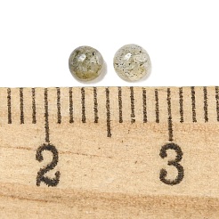 天然石ラブラドライトカボション  半円  3x1.5mm&nbsp;G-Q173-01A-15