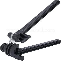 180度鉄パイプ曲げ工具  長方形  ブラック  35x2~6x2~8.5cm&nbsp;TOOL-WH0140-07