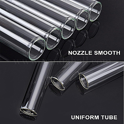 ガラス試験チューブ  木製ストッパー付き  透明  3x12.9cm  容量：60ml（2.02液量オンス）&nbsp;CON-WH0073-54A