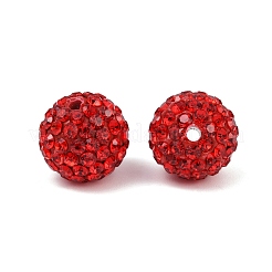 樹脂粘土ラインストーンビーズ  グレードA  ラウンド  PP 15  ライトシャム  12mm  穴：1.8mm  pp15（2.1~2.2mm）&nbsp;RB-C1438-12mm-A21