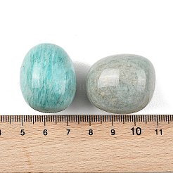 ナチュラルアマゾナイトビーズ  転がった石  穴なし/ドリルなし  ナゲット  20~56x18~30.5x8~28mm&nbsp;G-G348-01B-24