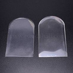シリコーン強化接着剤インソールセット  puレザーでU字型  ミックスカラー  110x65x3.6mm  8個/セット&nbsp;AJEW-WH0230-33A