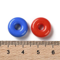 不透明なアクリルビーズ  フラットラウンド  14x5mm  穴：3.5mm  約793個/500g&nbsp;MACR-L010-05C