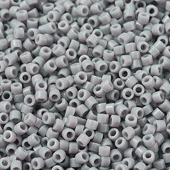 MIYUKIデリカビーズ  シリンダー  日本製シードビーズ  11/0  (db1139) 不透明ゴーストグレー  1.3x1.6mm  穴：0.8mm  約10000個/袋  50 G /袋&nbsp;SEED-X0054-DB1139