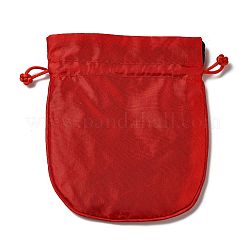サテンポーチバッグ  ジュエリーギフトバッグ  ミックスカラー  15x12.5x0.2cm&nbsp;ABAG-D006-02