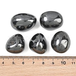 合成非磁性ヘマタイトビーズ  タンブルストーン  ナゲット  穴なし/ドリルなし  花瓶フィラーの宝石  15~23x18~28x6~21mm&nbsp;GG-CBAD0F6-A23-01