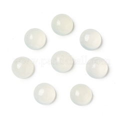 天然石マレーシアジェイドカボション  半円  8x4~4.5mm&nbsp;G-G994-J04-02