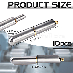鋼製溶接可能なティアドロップヒンジ  ゲートヒンジ  ガンメタ色  120x20x16mm&nbsp;AJEW-WH0643-281A