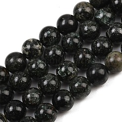 天然セラフィナイトビーズ連売り  ラウンド  10~10.8mm  穴：0.9mm  約37~38個/連  15.16~15.24''（38.5~38.7センチメートル）&nbsp;G-H337-A03-05