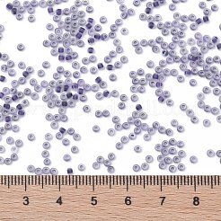 TOHOラウンドシードビーズ  日本製シードビーズ  （774fm）ダークパープルの裏地付きクリスタルレインボーマット  11/0  2.2mm  穴：0.8mm  約1110PCS /ボトル  10 G /ボトル&nbsp;SEED-JPTR11-0774FM