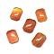 Natural Carnelian Cabochons, Dyed & Heated, Rectangle, 14x10x4mm