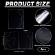長方形 A5 PVC ブックカバー  透明  385x245x0.6mm&nbsp;OFST-WH0050-012-2
