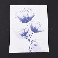 化学繊維の油彩キャンバスの絵画  家の壁の装飾  長方形  スレートブルー  250x200mm  6スタイル  1個/スタイル  6個/セット&nbsp;AJEW-XCP0002-05