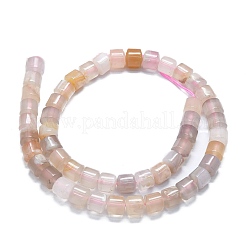 天然石桜色アゲート瑪瑙ビーズ連売り  コラム  8.5x8mm  穴：0.8mm  約60個/連  15.94''（40.5センチメートル）&nbsp;G-K245-C11-07