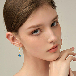 DIY ブランクドーム真鍮＆鉄イヤリング＆ネックレス作成キット  ティアドロップ  4~21x15x0.5~2mm  穴：2~6x2~8mm&nbsp;DIY-HS0001-05A