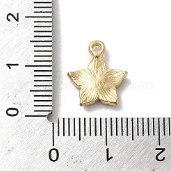花合金エナメルペンダント  ラインストーン付き  ライトゴールド  ライラック  13.5x12.5x2.5mm  穴：1.4mm&nbsp;ENAM-A007-05KCG-03