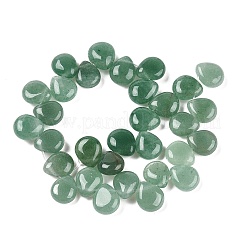 天然石グリーンアベンチュリンビーズ連売り  ティアドロップ  トップ掘削  12~12.5x10~11x5~5.5mm  穴：1~1.2mm  約33個/連  8.86~10.2''（22.5~25.5センチメートル）&nbsp;G-T138-116