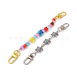 アクリルと合金の巾着チェーン  バッグ交換用アクセサリー用  ミックスカラー  12.6~29.7cm&nbsp;FIND-XCP0002-65