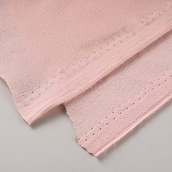 ポリエステル生地  DIYおもちゃ用品  長方形  ピンク  1500x0.8mm  約3ヤード/個&nbsp;DIY-WH0579-90B