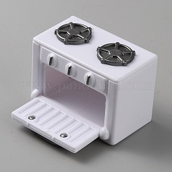 プラスチック製のキッチン用品とテーブルと椅子のモデル  ドールハウスキッチンアクセサリー用  ミックスカラー  14~61x3.5~47x1~47mm  14個/セット&nbsp;DIY-WH0021-61