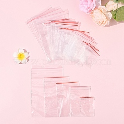 プラスチック製ジップトップバッグ 300種類 5個  再封可能な小さなジュエリー収納袋セルフシールバッグ  トップシール  長方形  透明  6~15x4~10mm  60個/スタイル&nbsp;OPP-FS0001-22