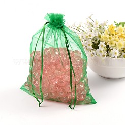長方形オーガンジーギフトバッグ巾着袋  ポプリ用オーガンジーポーチ  引き出し可能なジュエリー収納オーガンジーバッグ  真空パック付  ミックスカラー  17x23cm&nbsp;OP-P001-04