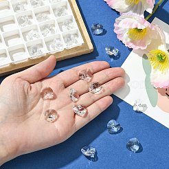 プレシオサ® マキシマ クリスタル ペンダント  チェコクリスタル  433 68 615 ハート  クリスタル00030個  14mm  穴：1.4mm&nbsp;Y-PRC-PD14-00030