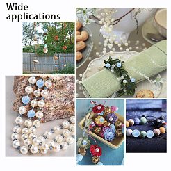 天然カルセドニービーズ連売り  模造アクアマリン  染め＆加熱  ラウンド  8~9mm  穴：1mm  約45~48個/連  15.7インチ  1連売り/箱&nbsp;G-AR0001-57