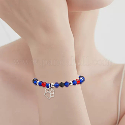 ステンレススチール製フィリグリージョイナー30個  犬の足跡  ステンレス鋼色  11x12x0.8mm&nbsp;STAS-BBC0005-59