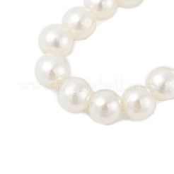 丸いアクリルビーズのストレッチブレスレット  ラウンド  3-3/8インチ（8.6cm）&nbsp;LS-OACR-XCP0001-13