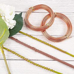 DIYジュエリーキット  アルミワイヤーと鉄のサイドカッティングプライヤー付き  ミックスカラー  1mm / 1.5mm / 2mm  10 m /ロール  9のロール/セット&nbsp;AW-GA0001-02