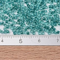 MIYUKIデリカビーズ  シリンダー  日本製シードビーズ  11/0  （染められた青緑の中のdb2380)  1.3x1.6mm  穴：0.8mm  約2000PCS /ボトル  10 G /ボトル&nbsp;SEED-JP0008-DB2380