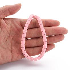 樹脂粘土ビーズ連売り  コラム  ミスティローズ  5~7x6mm  穴：1.5~2mm  約61~69個/連  15.74インチ&nbsp;CLAY-T001-C26