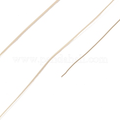 銅線10巻  長持ちメッキ  ライトゴールド  28ゲージ（0.3mm）  15 m /ロール&nbsp;CWIR-C003-01B-KCG
