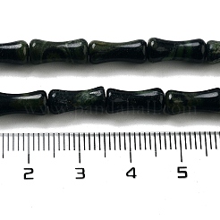 天然カンババジャスパービーズ連売り  竹の共同  12x5x4mm  穴：1mm  約32個/連  14.96''（38センチメートル）&nbsp;G-Q178-A05-01
