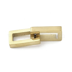 316サージカルステンレスペンダント  長方形のチャーム  18KGP本金メッキ  22.5x7x7mm  穴：9.5x3.5mm&nbsp;STAS-S159-01D-G