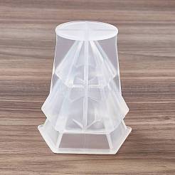 シリコンモールドを作るDIYキャンドル  クリスマステーマ  ツリー  ゴーストホワイト  6.6x6.3x7.7cm  内径：5.4x5.1のCM&nbsp;DIY-E055-10