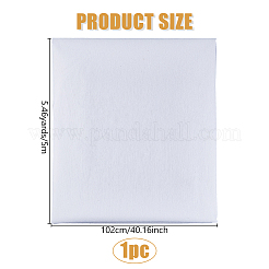 5mの不織布  DIY 布工芸品製作用品  ホワイト  1020x0.2mm&nbsp;DIY-WH0308-648