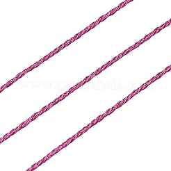 12プライメタリックコード  ジュエリー作りのための  カメリア  0.8mm  約27.34ヤード（25m）/ロール&nbsp;MCOR-CJ0001-03S