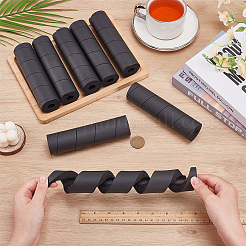 ハンドルグリップ用の合成ゴムフォームチューブ  ブラック  150~152x39.5mm  4個/袋&nbsp;AJEW-WH0816-413