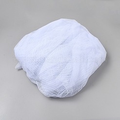 綿メッシュ生地  DIYクラフト用品  ホワイト  1550x0.4mm&nbsp;DIY-WH0750-143B