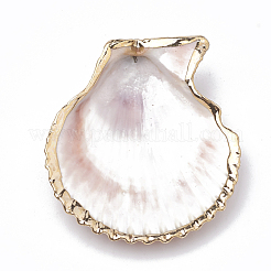 海シェルペンダント  ナチュラルカラー  混合スタイル  ミックスカラー  15~86x7~51x5~30mm  穴：1~5mm&nbsp;SSHEL-S258-01