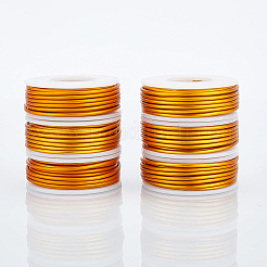 丸アルミ線  鉄製サイドカッティングプライヤー付き  オレンジ  12ゲージ  2mm  5.8 m /ロール  6のロール&nbsp;AW-BC0003-32F-2.0mm